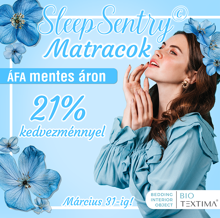 Bio-Textima SleepSentry matrac akció