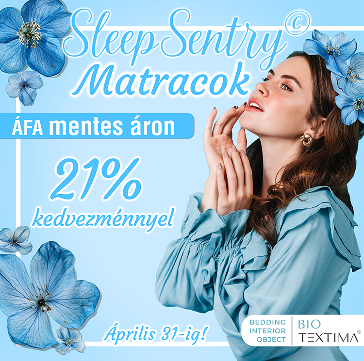 Bio-Textima SleepSentry matrac akció