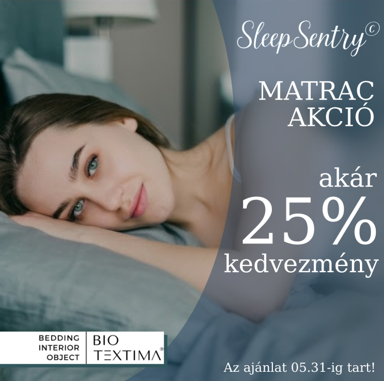 Bio-Textima SleepSentry matrac akció