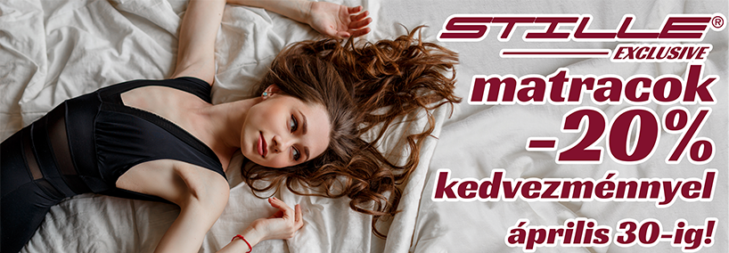 Stille táskarugós matrac akció