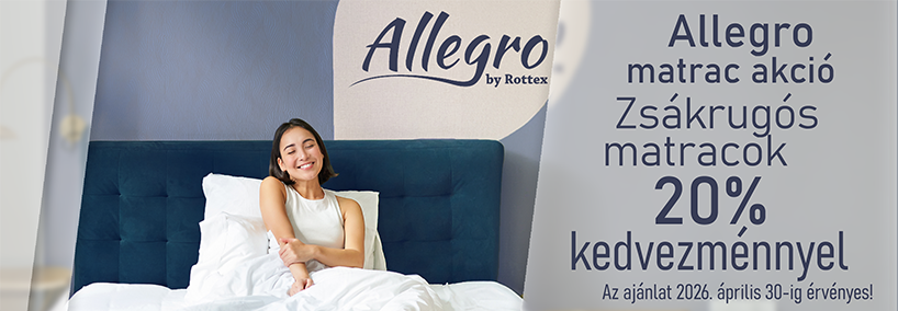 Rottex Allegro matrac akció