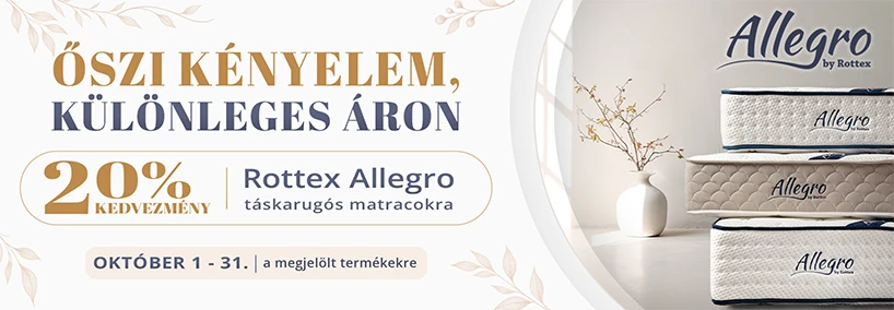 Rottex Allegro matrac akció
