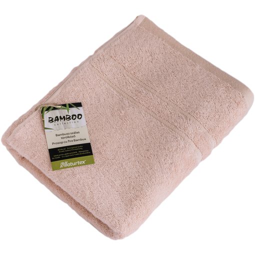 Naturtex Bamboo towel - Light pink 50x100 cm