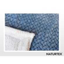 Naturtex poliészter pléd - Ombre blue 150x200 cm