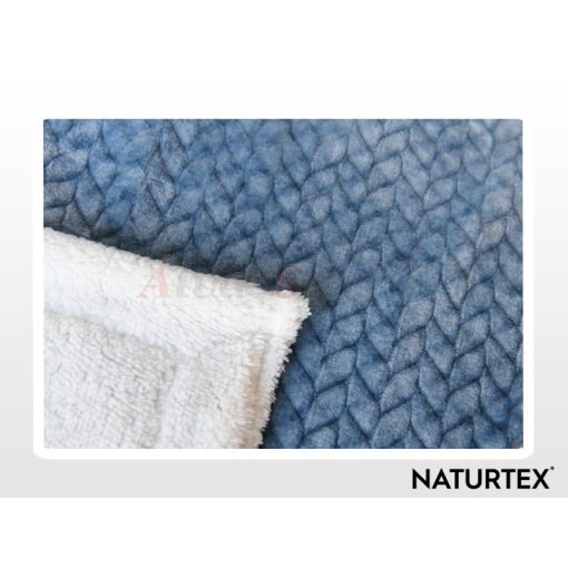Naturtex poliészter pléd - Ombre blue 150x200 cm