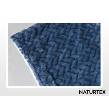 Naturtex poliészter pléd - Ombre blue 150x200 cm