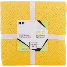 Naturtex Emily microfiber ágytakaró - mustár 235x250 cm