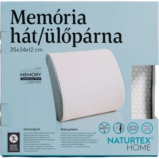 Naturtex memory hát- és ülőpárna