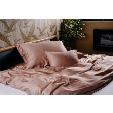 Naturtex 3-piece cotton-satin bed linen set - Margot