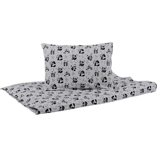 Naturtex 2 pieces children's bed linen set - Pandas (90x130 cm - 40x50 cm)