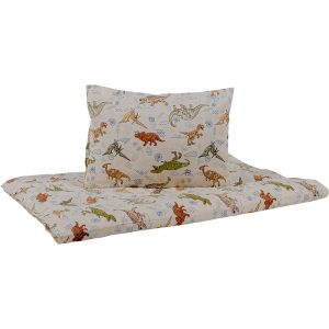 Naturtex 2 pieces children's bed linen set - Dinosaur
