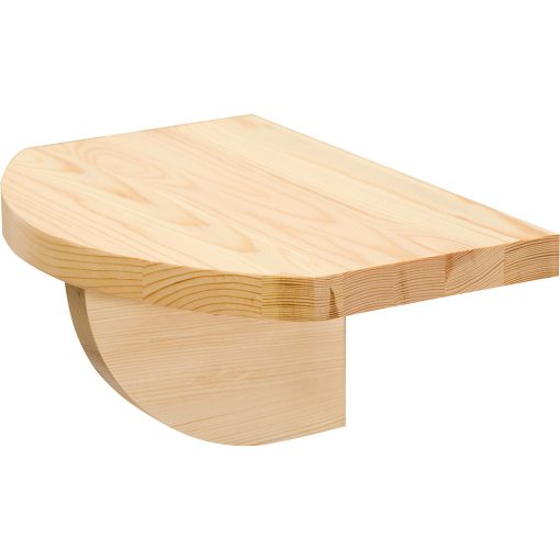 Möbelstar 400 - natúr fenyő könyvtartó konzol