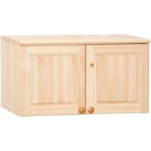 Möbelstar 262 - 2 ajtós natúr fenyő szekrény magasító