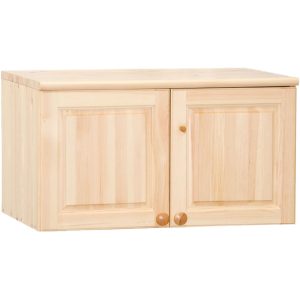 Möbelstar 262 - 2 ajtós natúr fenyő szekrény magasító