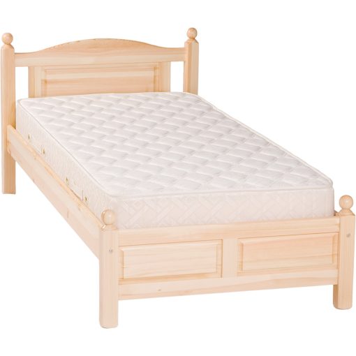 Möbelstar 329 - plain pine bed frame 90x200 cm