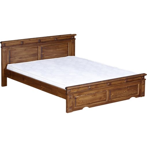 Möbelstar CLA 160 - stained pine bed frame 160x200 cm