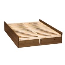 Möbelstar CLA 180G - pácolt fenyő ágykeret gázrugós ágyneműtartóval 180x200 cm