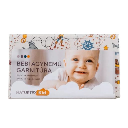 Naturtex 2 részes gyermek ágyneműhuzat - Kalózos B