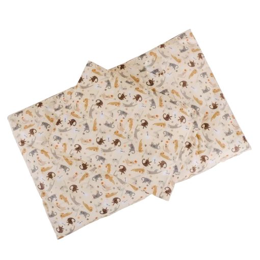 Naturtex 2 részes gyermek ágyneműhuzat - Cicás B