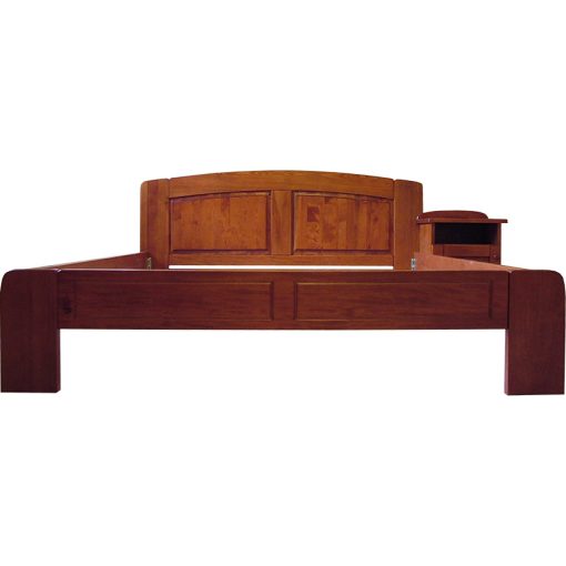 Sonja solid beech bed frame 140x200 cm