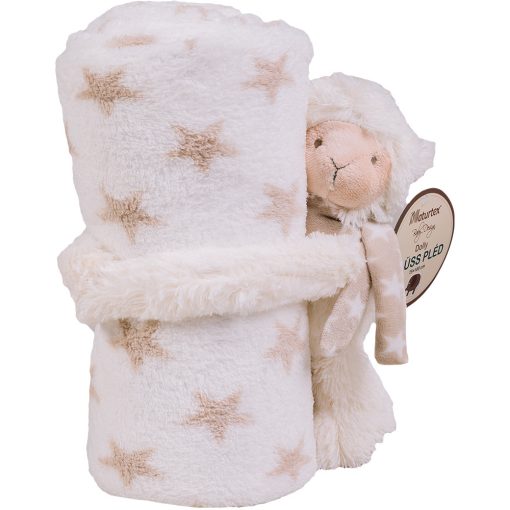 Naturtex Baby Design blanket - with plush Dolly