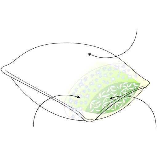 Naturtex Living Tulipán 3-layer pillow - medium 50x70 cm