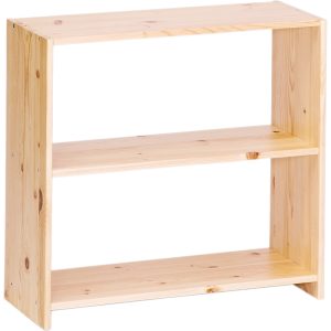 Möbelstar 291 - plain pine open back shelf unit