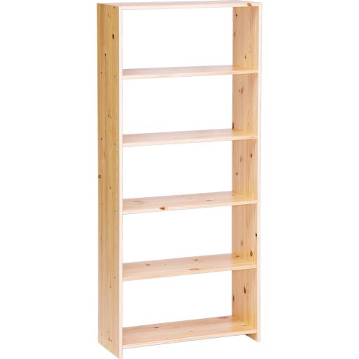 Möbelstar 294 - plain pine open back shelf unit