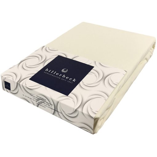 Billerbeck Rebeka Jersey gumis lepedő Panna Cotta