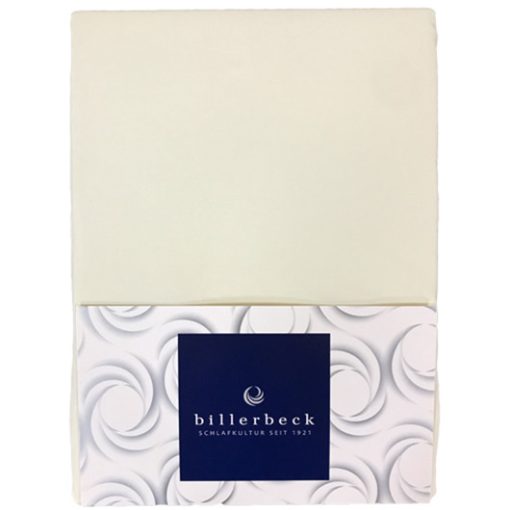 Billerbeck Rebeka Jersey gumis lepedő Panna Cotta