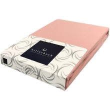 Billerbeck Rebeka Jersey gumis lepedő Epres krémes