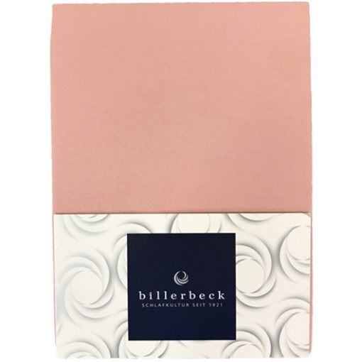 Billerbeck Rebeka Jersey gumis lepedő Epres krémes