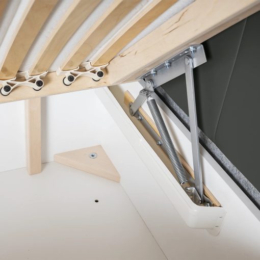 Ada Alina - Georgia ágyneműtartós kárpitos ágyrendszer