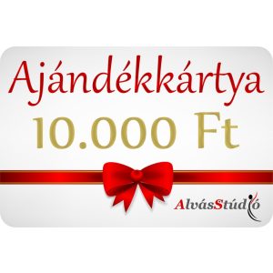AlvásStúdió Ajándékkártya - 10.000 Ft