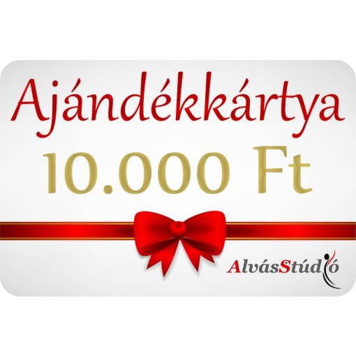 AlvásStúdió Ajándékkártya - 10.000 Ft