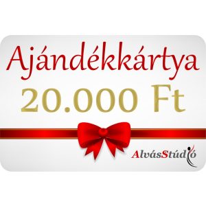 AlvásStúdió Ajándékkártya - 20.000 Ft