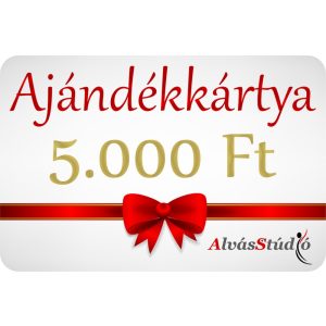 AlvásStúdió Ajándékkártya -  5.000 Ft