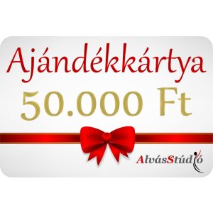 AlvásStúdió Ajándékkártya - 50.000 Ft