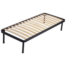 SleepStudio Metal Platform Bed Frame with Legs 80x200 cm