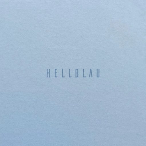 Alvásstúdió Jersey gumis lepedő Hellblau 90-100x200 cm