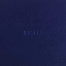 Alvásstúdió Jersey gumis lepedő Marine