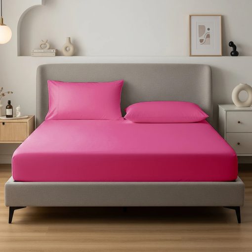Alvásstúdió Jersey gumis lepedő Pink 70x140 cm