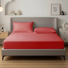 Alvásstúdió Jersey gumis lepedő Zimt