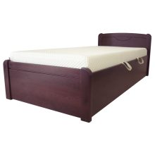 Atlasz - bükk ágykeret ágyneműtartóval  90x200 cm