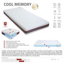 Best Dream Cool Memory matrac 120x190 cm AJÁNDÉK PÁRNÁVAL