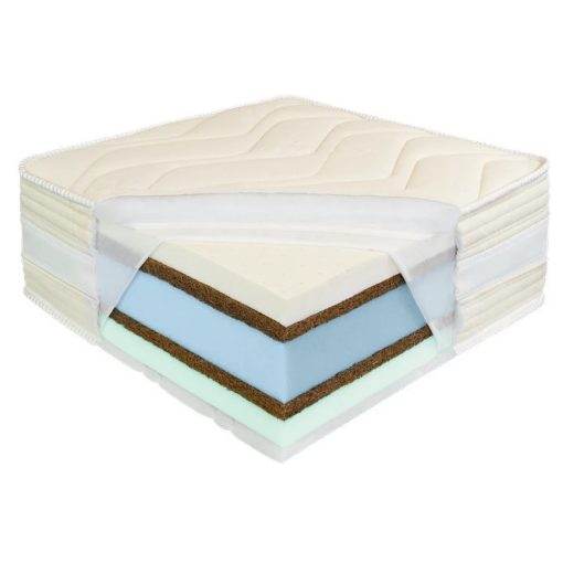 Best Dream Latex-Coco mattress  80x190 cm + FREE MEMORY PILLOW