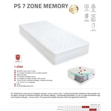 Best Dream PS 7 Zone Memory matrac 110x190 cm AJÁNDÉK PÁRNÁVAL