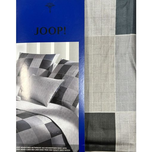 JOOP! 3 részes ágyneműhuzat garnitúra - Woven Cubes szürke 