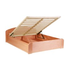 Katalin - hárs ágykeret ágyneműtartóval  90x200 cm