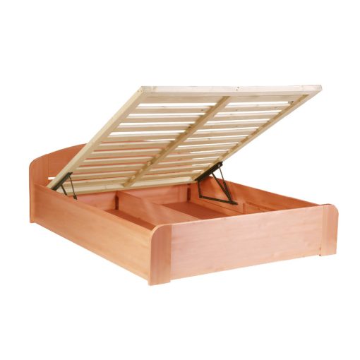 Katalin - hárs ágykeret ágyneműtartóval  90x200 cm